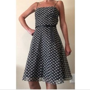 Laundry by Shelli Segal Silk Dress with Ribbon Tie